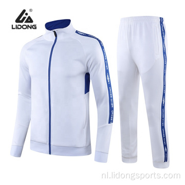 Trainingspakken voor mannen aangepaste mannen sweatsuit set